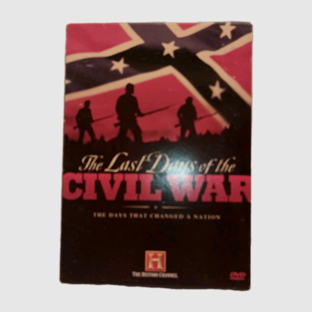History Channel Last Days of the CIVIL WAR  2-Disc Set DVD. Great & Historical!